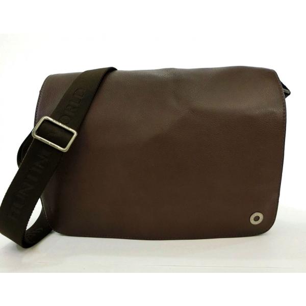 Hunting World ハンティングワールド オールレザーメッセンジャーバッグ ショルダーバッグ 斜めがけ ブラウン メンズ ブランド 美品 中古 18 1039 Buyee Buyee 提供一站式最全面最專業現地yahoo Japan拍賣代bid代拍代購服務 Bot Online