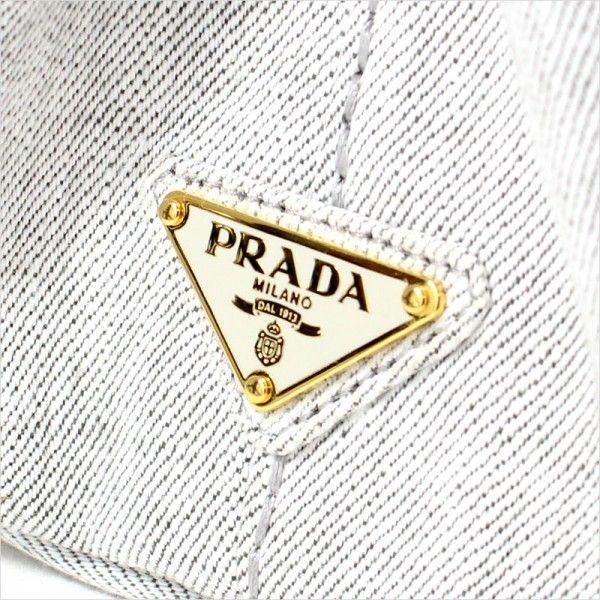 CANAPA PRADA プラダ 2WAYトートバッグ カナパ デニムPM SHOPPING