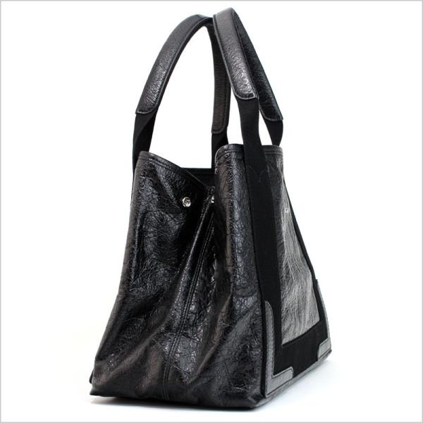BALENCIAGA（バレンシアガ） ハンドバッグ ブラック ラムスキン トート