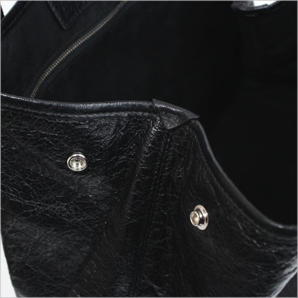 BALENCIAGA（バレンシアガ） ハンドバッグ ブラック ラムスキン トート