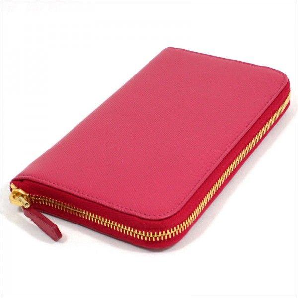 PRADA プラダ ラウンドジップ長財布 SAFFIANO METAL PRADA プラダ ラウンドジップ長財布 SAFFIANO METAL