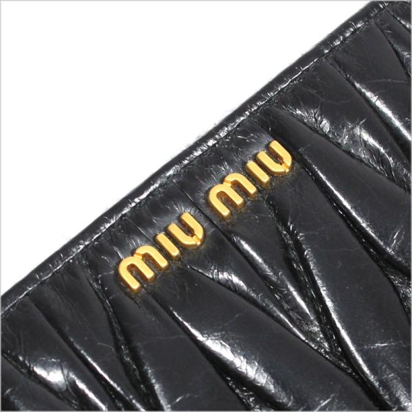 miu miu（ミュウミュウ） ラウンドファスナー長財布[小銭入れ付き