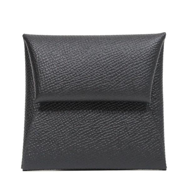 HERMES（エルメス） コインケース ブラック バスティアGM ヴォー