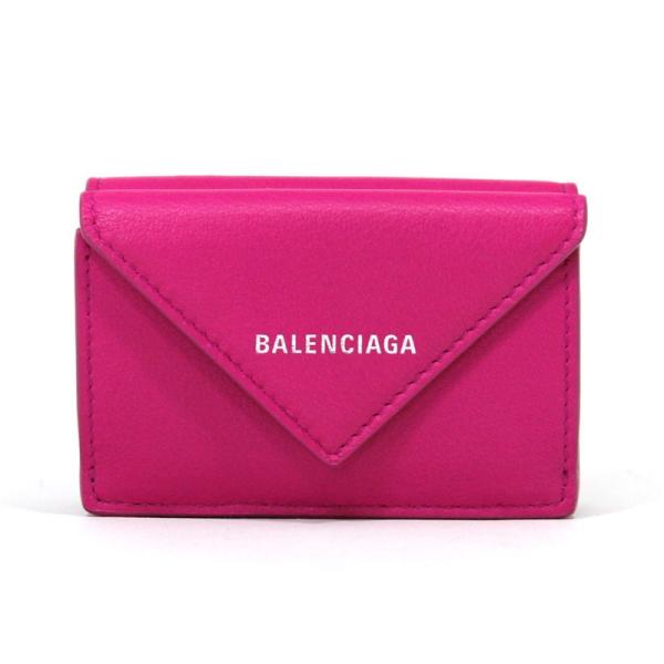 BALENCIAGA バレンシアガ ミニ財布 三つ折り財布 ペーパーミニ BALENCIAGA バレンシアガ ミニ財布 三つ折り財布 ペーパーミニ