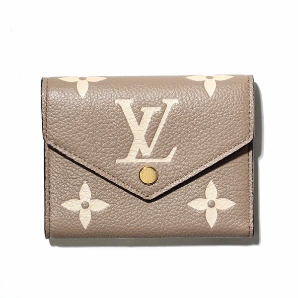 美品✨ヴィトン ジャガード ポルトフォイユ・ヴィクトリーヌ 三つ折り財布 LOUIS VUITTON（ルイ・ヴィトン） 三つ折り財布 ミニ財布