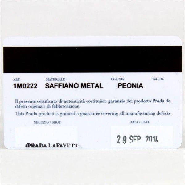 PRADA（プラダ） PRADA 6連キーケース ピオニーピンク レザー