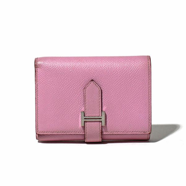 HERMES（エルメス） ミニ財布 ミニウォレット 三つ折り財布 ベアン