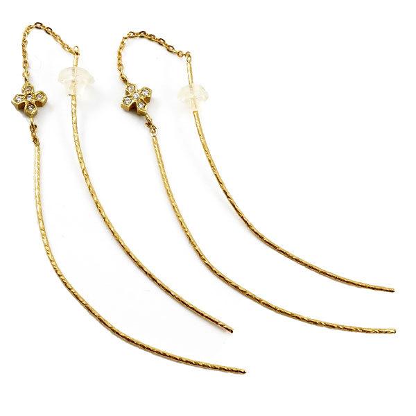 ローリーロドキンピアス18K