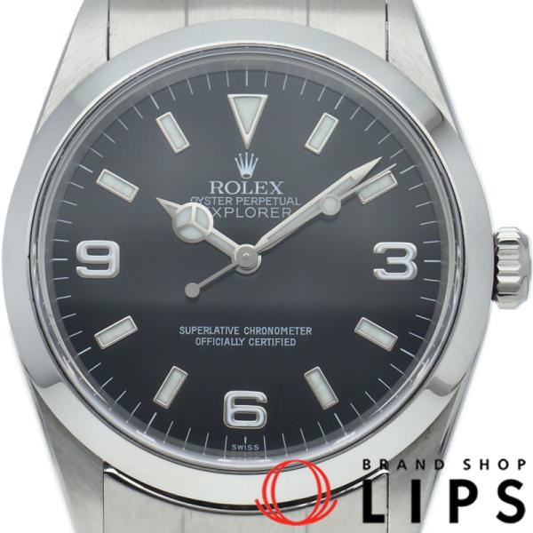 ROLEX ロレックス エクスプローラー1 14270(A) 箱 保証書 SS メンズ  
