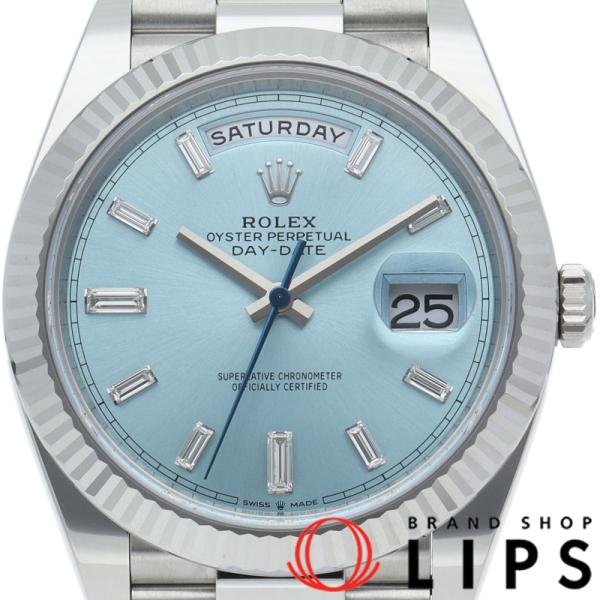 ROLEX（ロレックス） デイデイト40 ウォッチ 10Pバケットダイヤ アイス