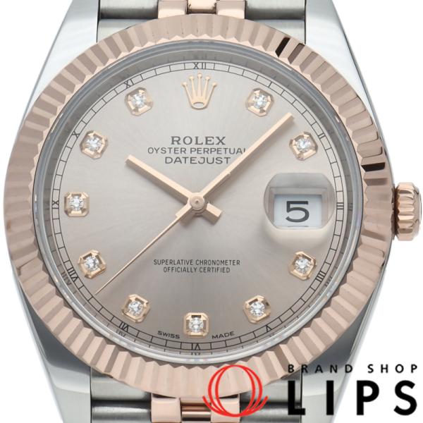 ROLEX（ロレックス） デイトジャスト41 メンズ時計 10Pダイヤ