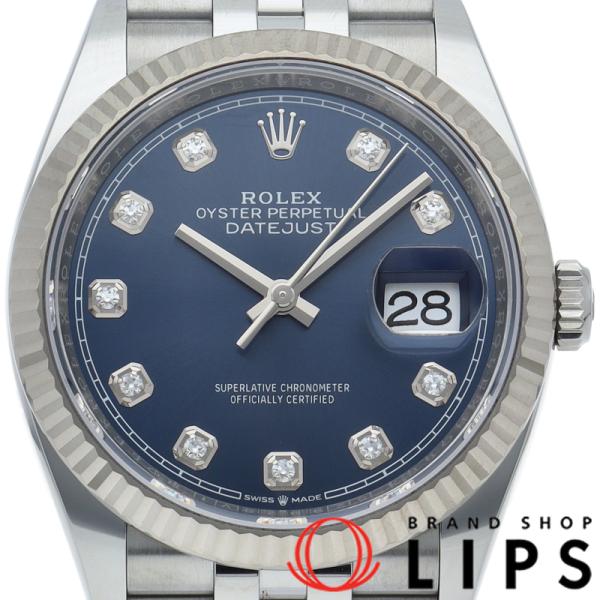 ROLEX ロレックス デイトジャスト36 メンズ時計 10Pダイヤ ROLEX ロレックス デイトジャスト36 メンズ時計 10Pダイヤ