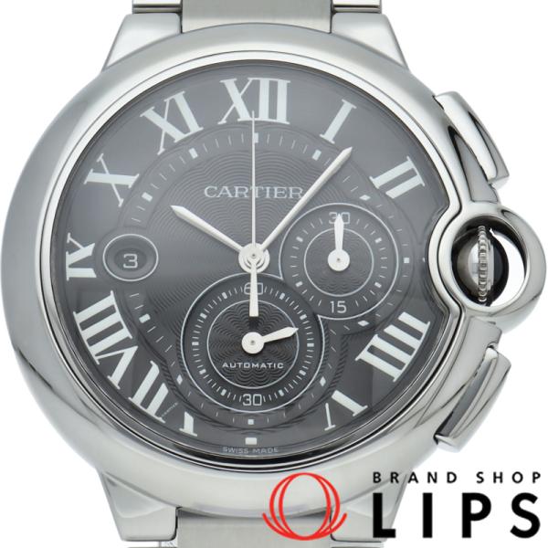 Cartier カルティエ バロンブルーLM ウォッチ クロノグラフ 44mm