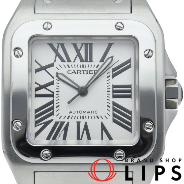 Cartier（カルティエ） サントス100 ウォッチ LM W200737G 保証書 SS
