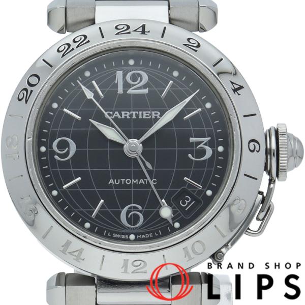 美品　カルティエ パシャC メリディアンW31079M7 Cartier（カルティエ） パシャC メリディアン GMT ウォッチ W31079M7