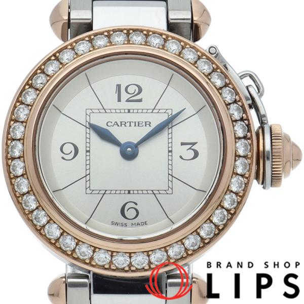 Cartier（カルティエ） ミスパシャ ウォッチ ダイヤベゼル WJ124021 箱