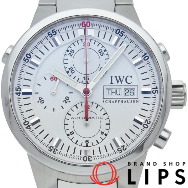 インターナショナルウォッチカンパニー IWC GSTクロノグラフ ラトラパンテ GST Chronograph Rattrapante IW371523 SS メンズ時計 ホワイト 仕上げ済 美品 【中古】 IWC SCHAFFHAUSEN（IWCシャフハウゼン） インターナショナルウォッチ