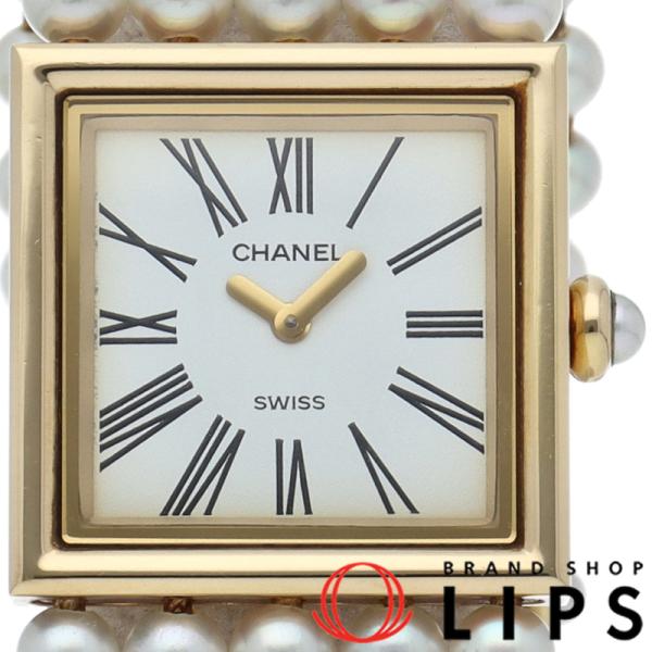 CHANEL シャネル マドモアゼル ウォッチ パールブレスレット H0007