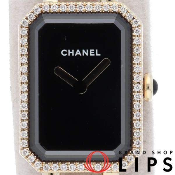 GWセール★最終価格★※美品※シャネル　ダイヤモンドカット　稼働品　腕時計 CHANEL（シャネル） プルミエール ウォッチ ダイヤベゼル H3258 K18YG