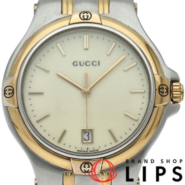 GUCCI（グッチ） メンズ時計 9040M 箱 保証書 GP/SS メンズ時計