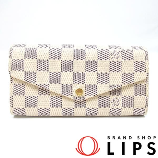 LOUIS VUITTON ポルトフォイユサラ ダミエ 新型 LOUIS VUITTON（ルイ・ヴィトン） ポルトフォイユサラ N63208 ダミエ