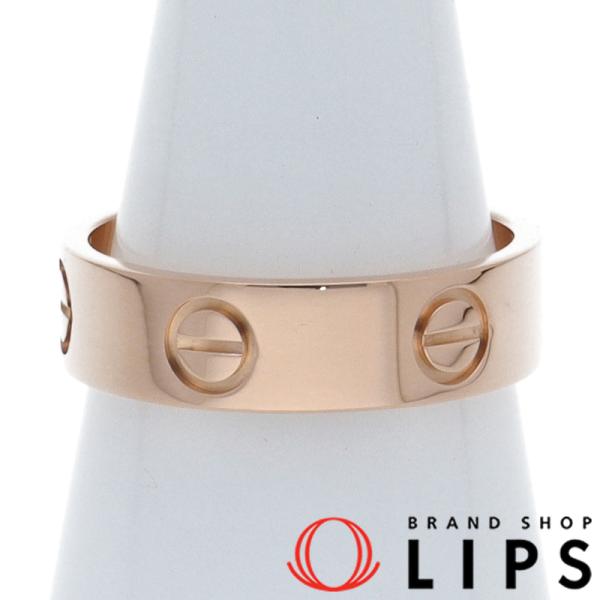 Cartier カルティエ ラブリング B4084855(#15) K18PG レディース 中古  