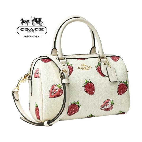 OUTLET COACH ショルダーバッグストロベリー