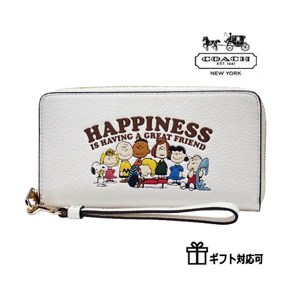 COACH（コーチ） セール 財布 スヌーピー 長財布 アウトレット