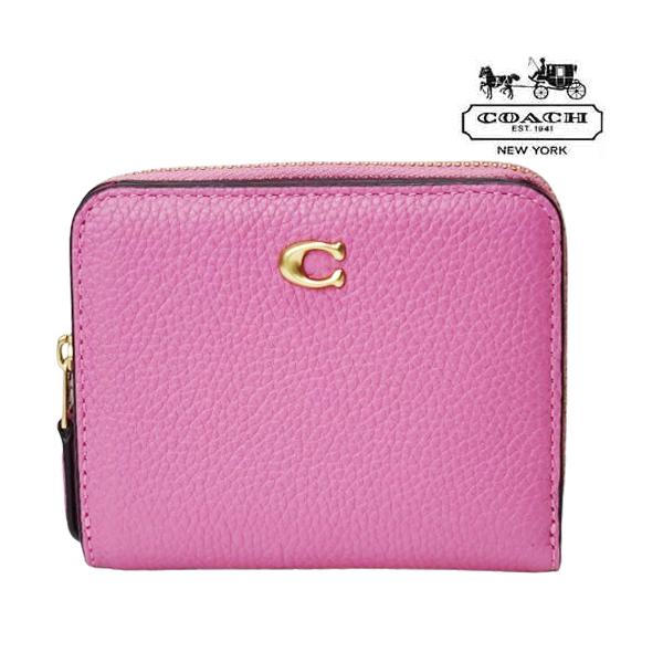 ✨️新品未使用✨ COACH ピンク 二つ折り財布 COACH（コーチ） セール 財布 二つ折り レディース アウトレット