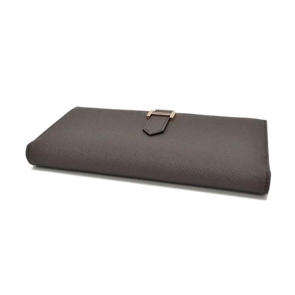 エルメス Hermes ベアンスフレ エタン ヴォーエプソン レディース 財布 二つ折り長財布 エタン Hermes ピンクゴールド金具 未使用 B Uprise ショップ