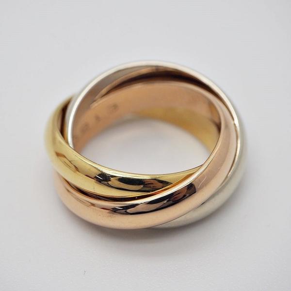 カルティエ Cartier トリニティリング 47 スリーゴールド 3連リング 指輪 7号位 レディース ロゴなし 18k 18金 中古 Buyee Buyee Japanischer Proxy Service Kaufen Sie Aus Japan