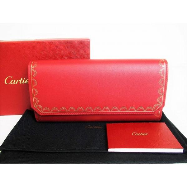 Cartier（カルティエ）『ガーランド ドゥ カルティエ スモール レザーグッズ、インターナショナル ウォレット（L3001705）』
