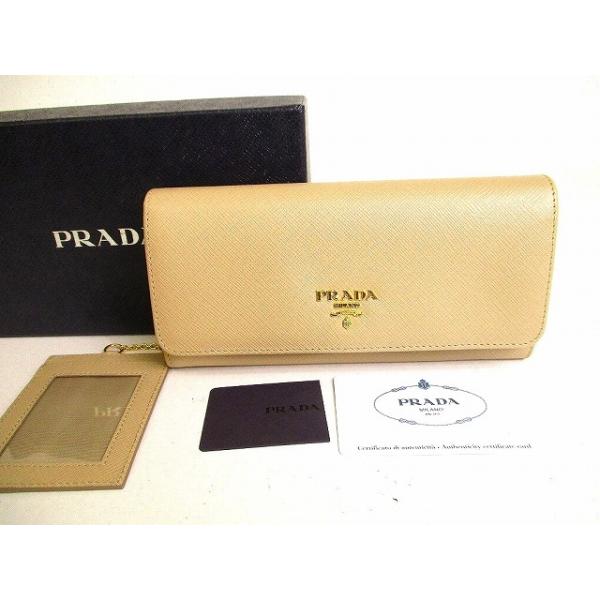 PRADA（プラダ）サフィアーノメタル 長財布 PRADA（プラダ） サフィアーノメタル レザー 2つ折り 長財布 ロング