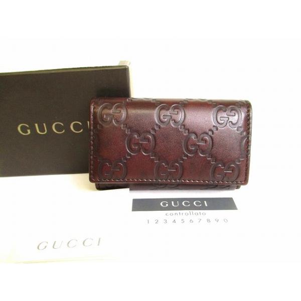 GUCCI　6連キーケース　GG型押し　リング　シマレザー 楽天市場】GUCCI グッチ メンズ6連キーケース グッチシマ GG柄