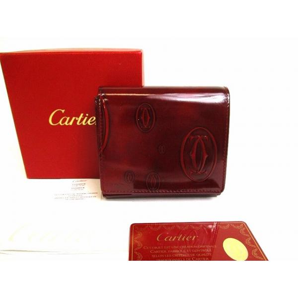 新品 Cartier ハッピーバースデー 二つ折り財布 保管袋付き 新品 Cartier ハッピーバースデー 二つ折り財布 保管袋付き 【公式通販】