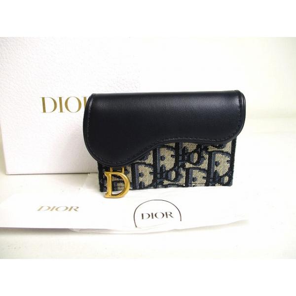 Christian Dior ディオール サドル オブリーク ジャガード スムース 