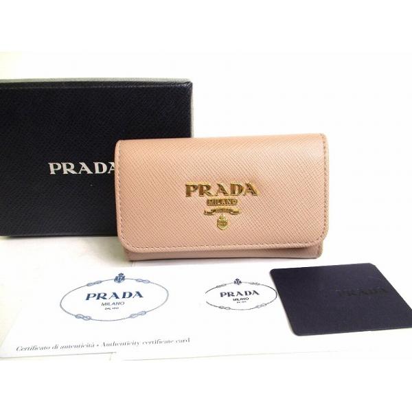 PRADA（プラダ） サフィアーノ メタル レザー 4連 キーケース