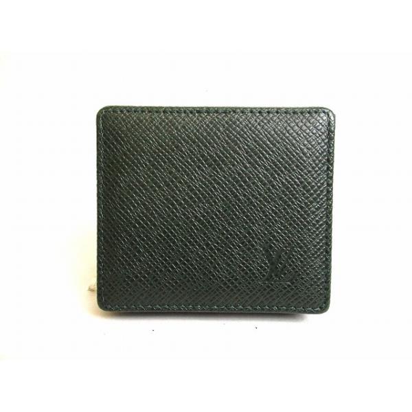 ルイヴィトン LOUIS VUITTON タイガ ポルトモネ ボワット 小銭入れ コインケース コインパース メンズ 【新品同様】