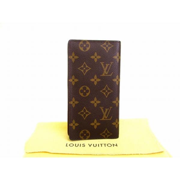 ルイヴィトン LOUIS VUITTON モノグラム ポルト カルトクレディ 円 札入れ 長財布 メンズ 【未使用保管品】