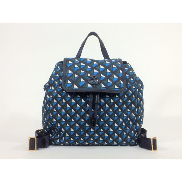 新品未使用品　トリーバーチ　リュック　ブルー TORY BURCH 並行輸入 トリーバーチ リュックサック ネイビー