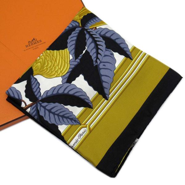 HERMES エルメス スカーフ カレ90 Les Perroquets オウム シルク