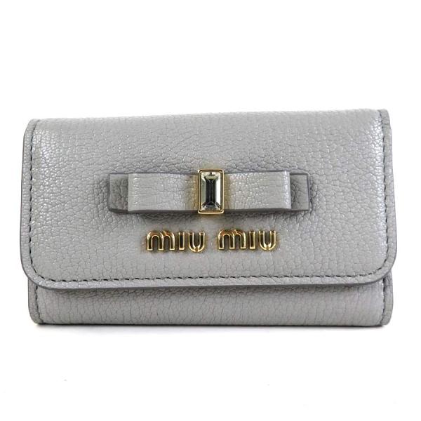 MIU MIU ミュウミュウ　キーケース miumiu ミュウミュウ レザーキーケース その他 - 通販セレクト