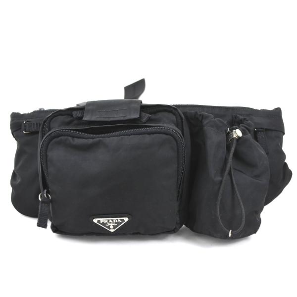 PRADA（プラダ） ウエストバッグ ボディバッグ ナイロン ブラック