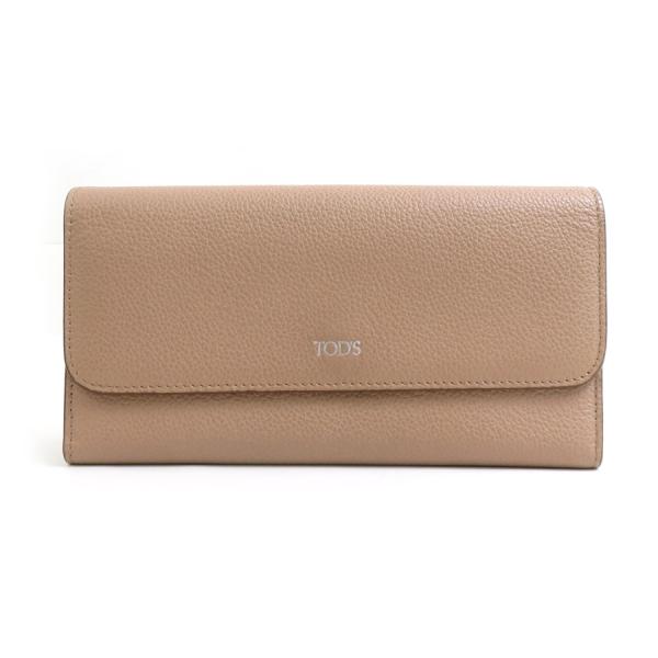 TOD'S ベージュ 二つ折り財布 TOD'S ベージュ 二つ折り財布 ベージュ系 TOD'S(トッズ) 財布・小物