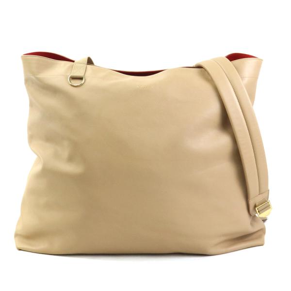 BURBERRY（バーバリー） ショルダーバッグ レザー ベージュ : ブランド