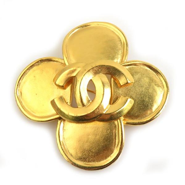 CHANEL（シャネル） ブローチ メタル ゴールド : ブランドバリュー