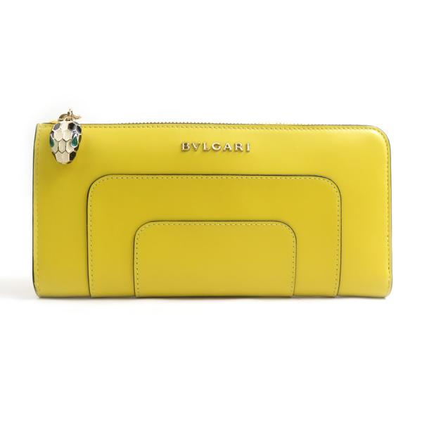 BVLGARI（ブルガリ） BVLGARI L字ファスナー長財布 セルペンティ