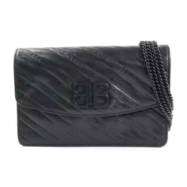 BALENCIAGA バレンシアガ 斜め掛けショルダーバッグ レザー