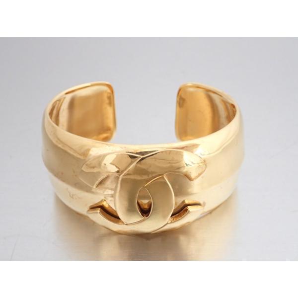 シャネル 安全 Chanel バングル ココマーク ゴールド おすすめ 金属素材 ヴィンテージ