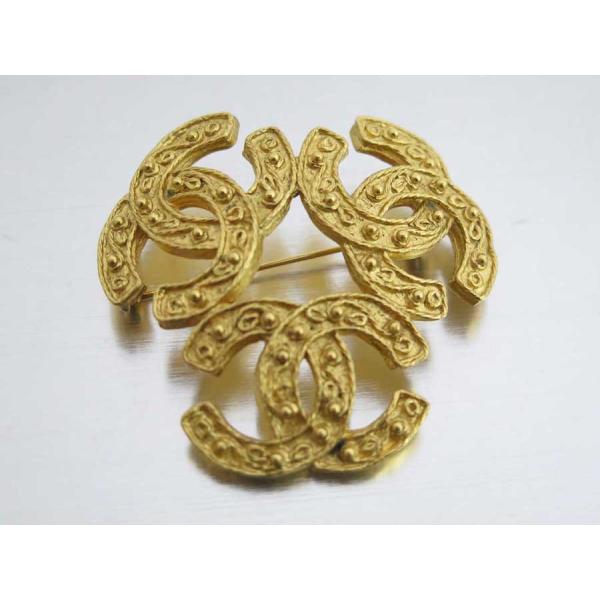 シャネル Chanel ブローチ ココマーク 年中無休 ゴールド ヴィンテージ 金属素材 おすすめ